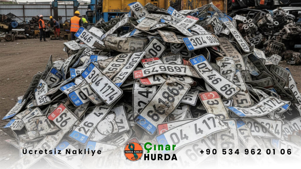 hurda araç plaka alımı
